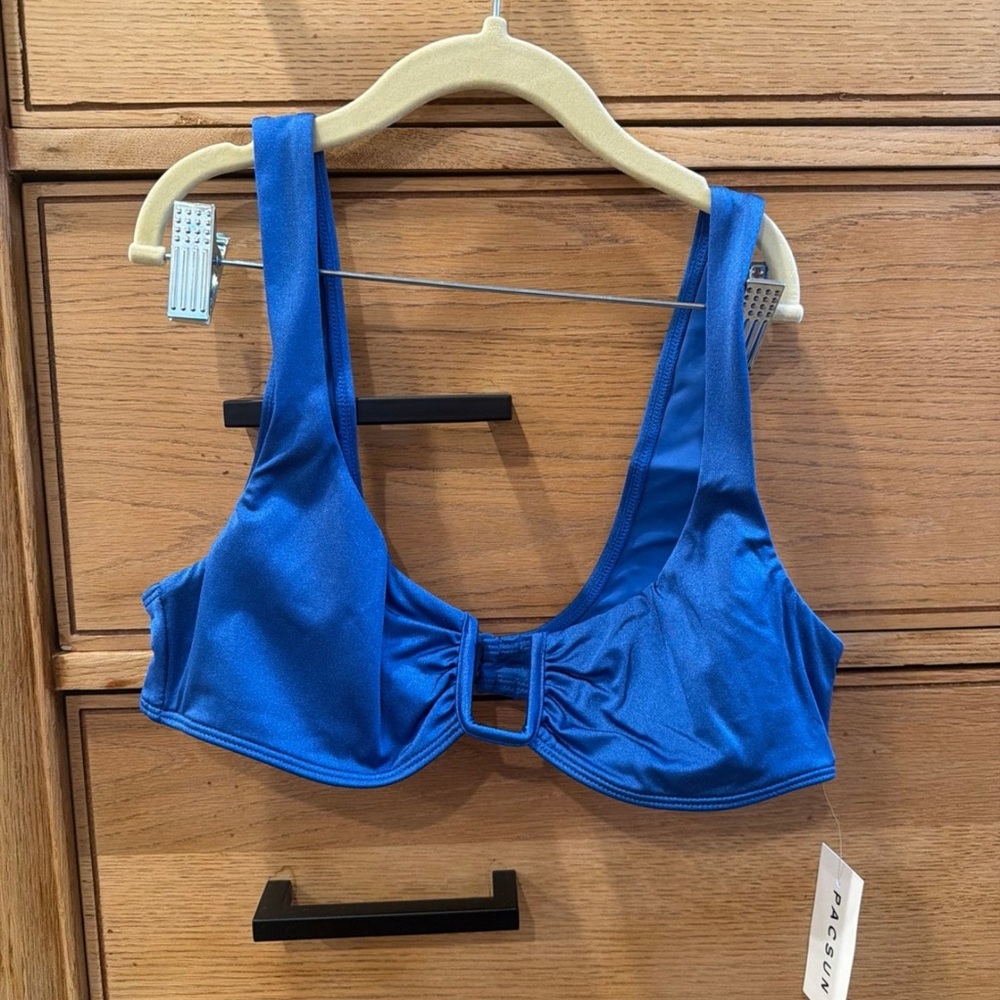 PacSun Blue Bikini Top